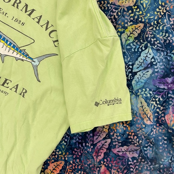 Columbia PFG Performance Fishing Gear T-Shirt Size Large - Picture 4 of 4